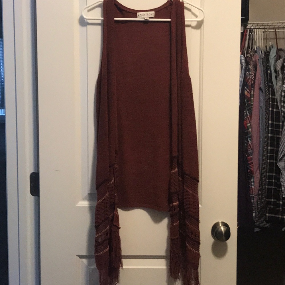 Fringe vest